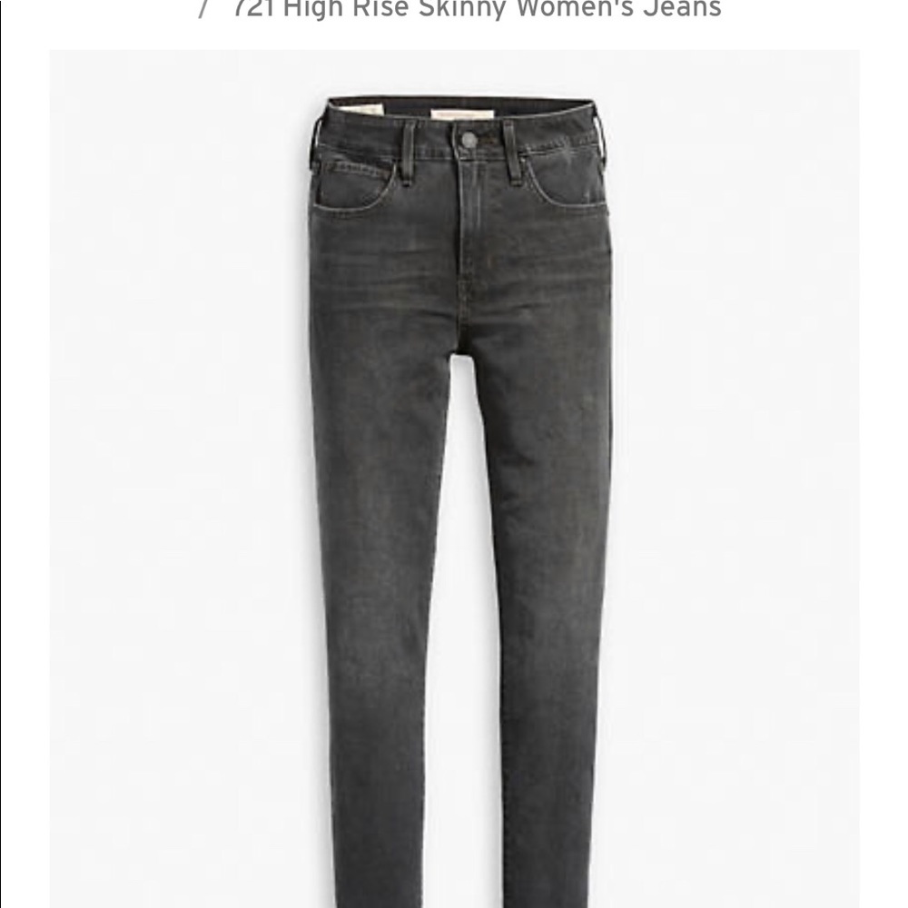 LEVI’S 721 High Rise Skinny Jeans